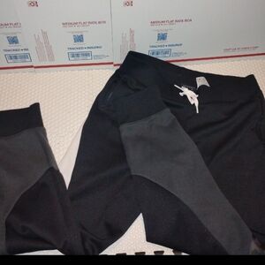 Nike joggers with zip pockets size medium Black and Gray Joggers